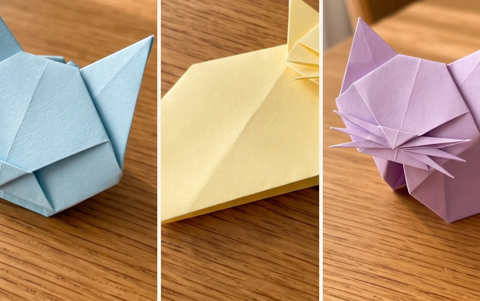 DIY Cat Origami: Free Tutorial for a Fun and Easy Craft - WoDIYCraft.com