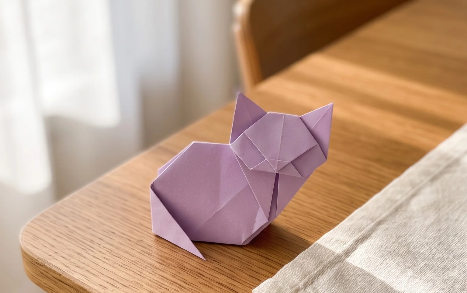 DIY Cat Origami: Free Tutorial for a Fun and Easy Craft - WoDIYCraft.com